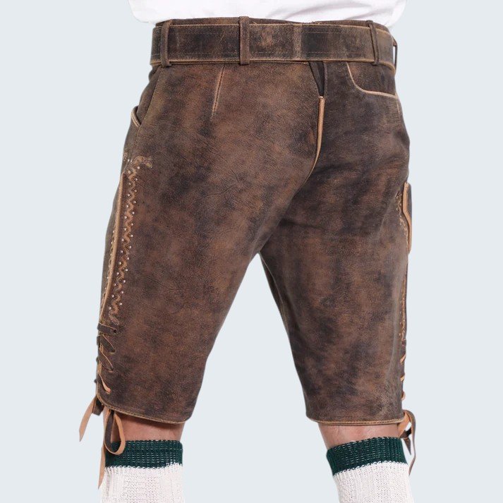 luxurious sepia raw brown lederhosen with alpine flair luxurious sepia raw brown lederhosen with alpine flair