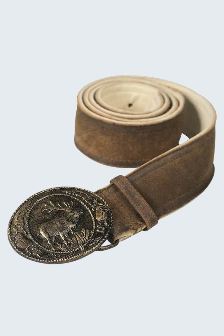 Authentic German Lederhosen Buckle Belt1 Authentic German Lederhosen Buckle Belt