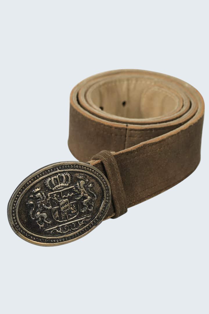 Bavarian Style Authentic Brown Trachten Belt Bavarian Style Authentic Brown Trachten Belt