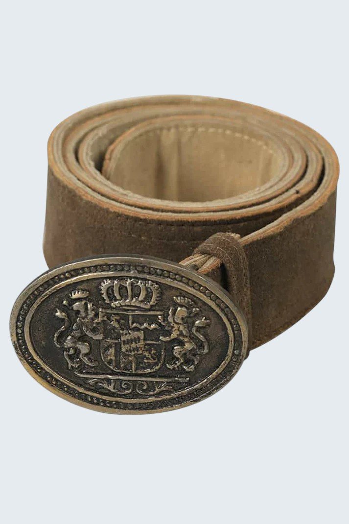 Bavarian Style Authentic Brown Trachten Belt2 Bavarian Style Authentic Brown Trachten Belt - Image 2