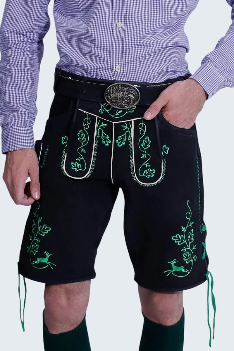 Böll Lederhosen in Black Böll Lederhosen in Black